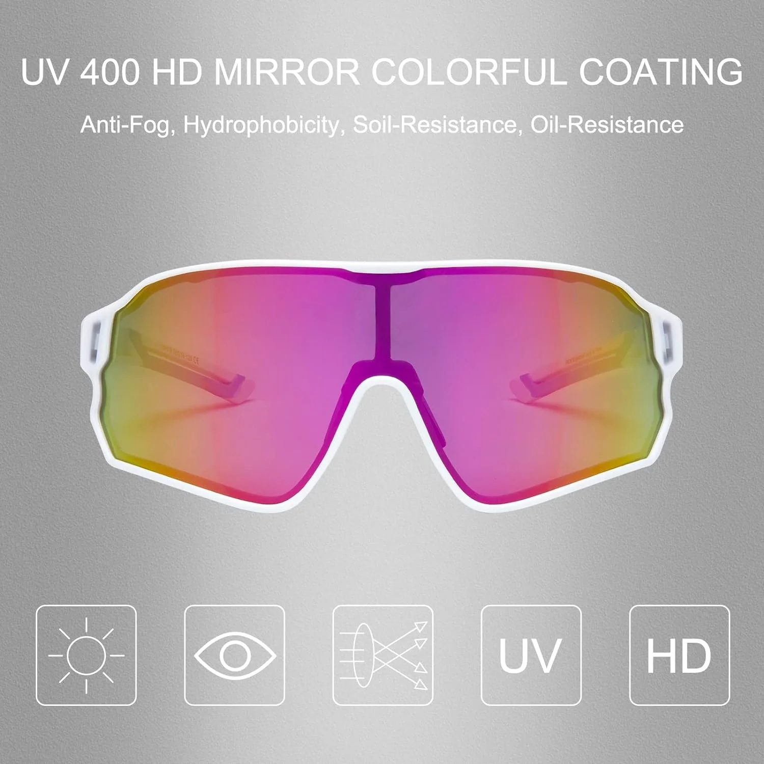 ROCKBROS Polarized Sunglasses UV Protection for Women Men Cycling - Image 75