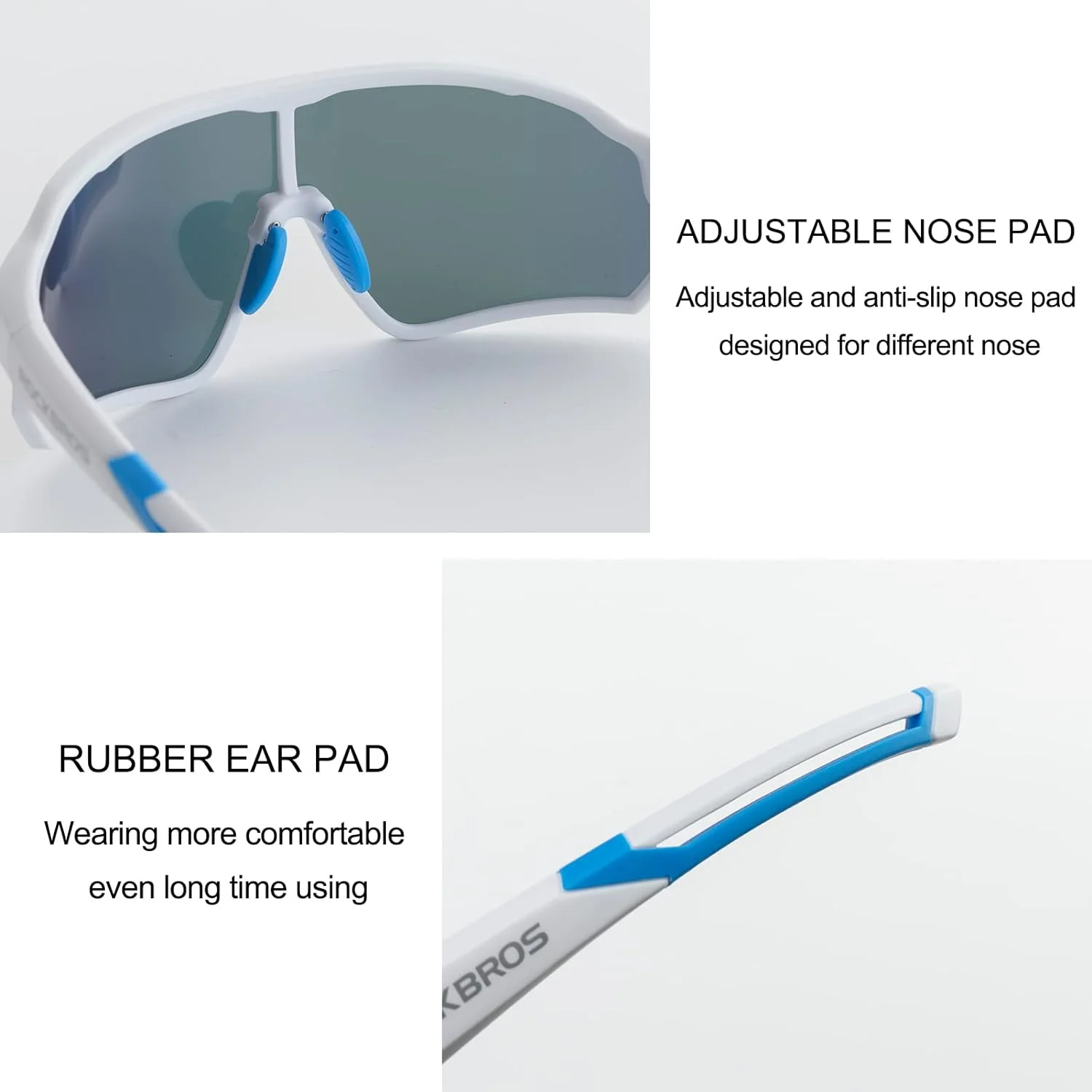 ROCKBROS Polarized Sunglasses UV Protection for Women Men Cycling - Image 78