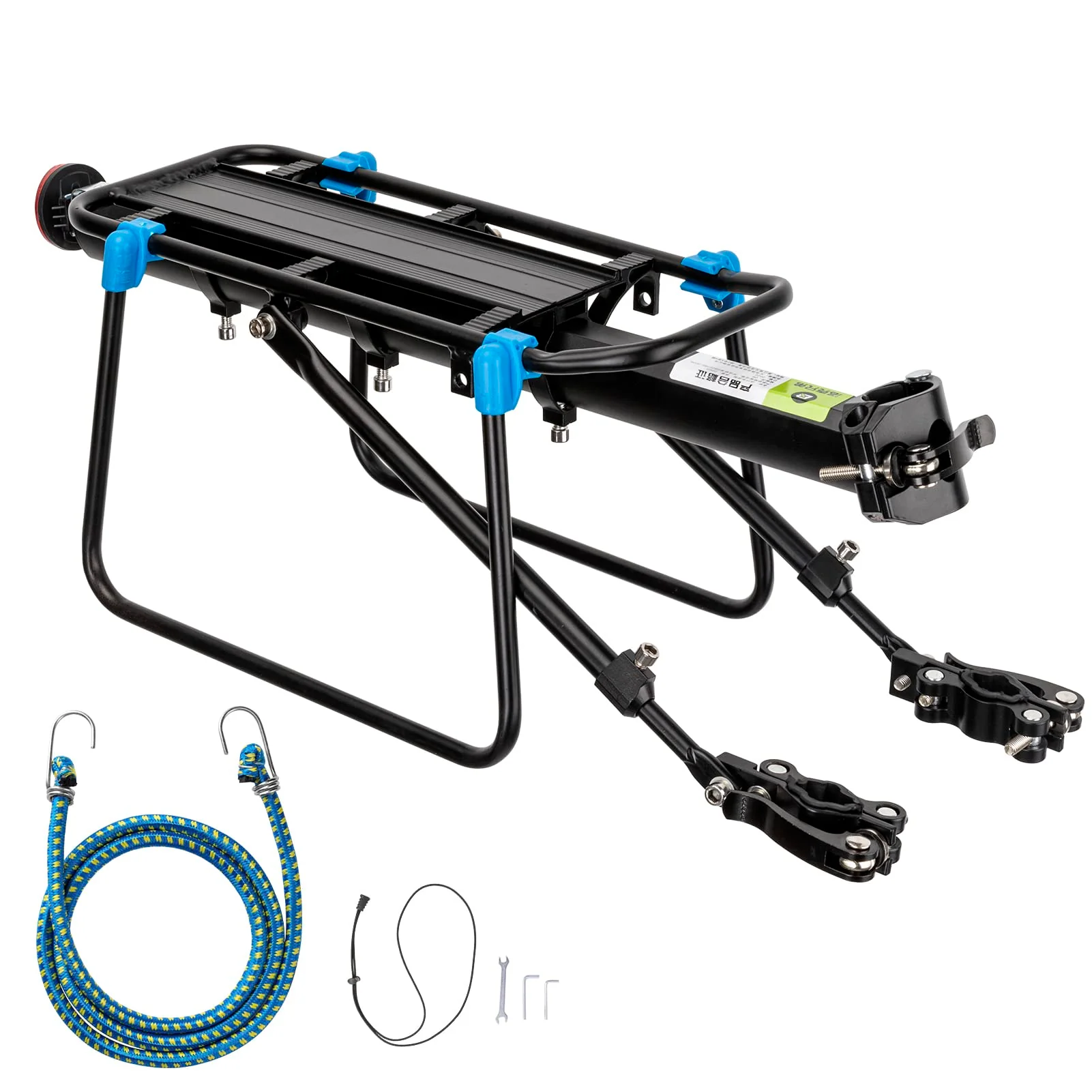 ROCKBROS Quick Release Rear Bike Rack, Aluminum Alloy Cargo Rack for Mountain Bikes - Image 8