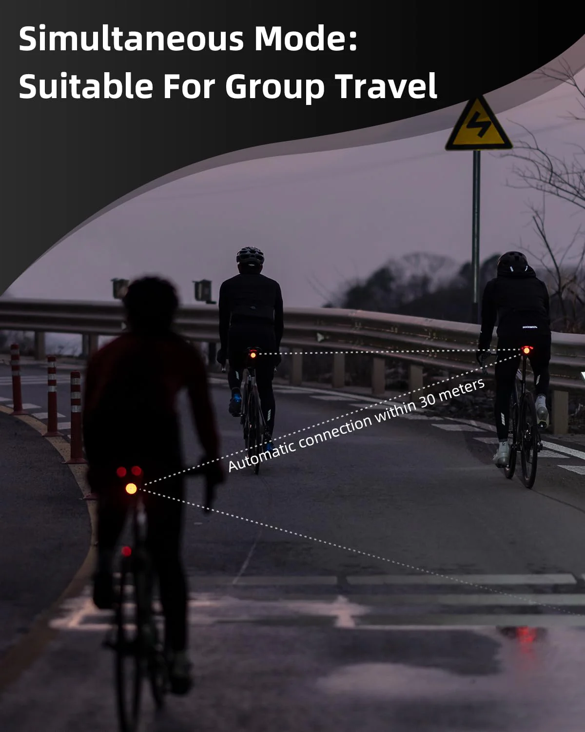 Bike Tail Light Brake Sense USB-C - Image 3