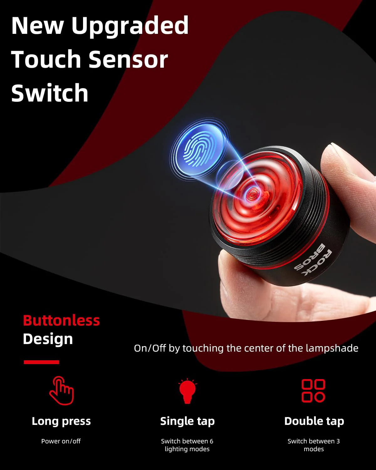 Bike Tail Light Brake Sense USB-C - Image 4
