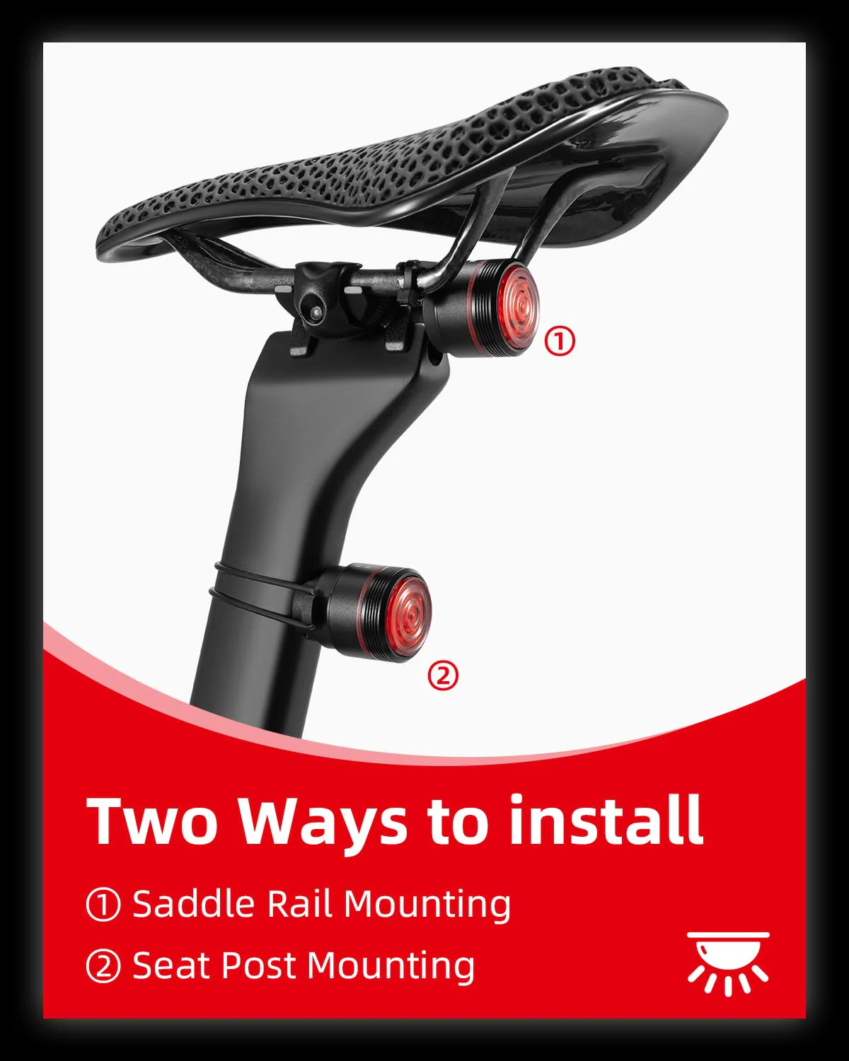 Bike Tail Light Brake Sense USB-C - Image 5