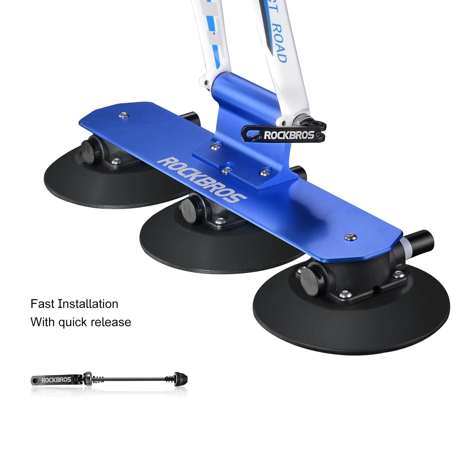 ROCKBROS Suction Cup Bike Rack for Car Roof Quick Release Sucker Mount - Image 29