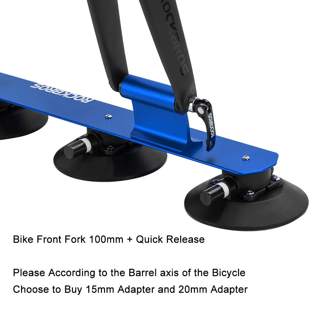 ROCKBROS Suction Cup Bike Rack for Car Roof Quick Release Sucker Mount - Image 43