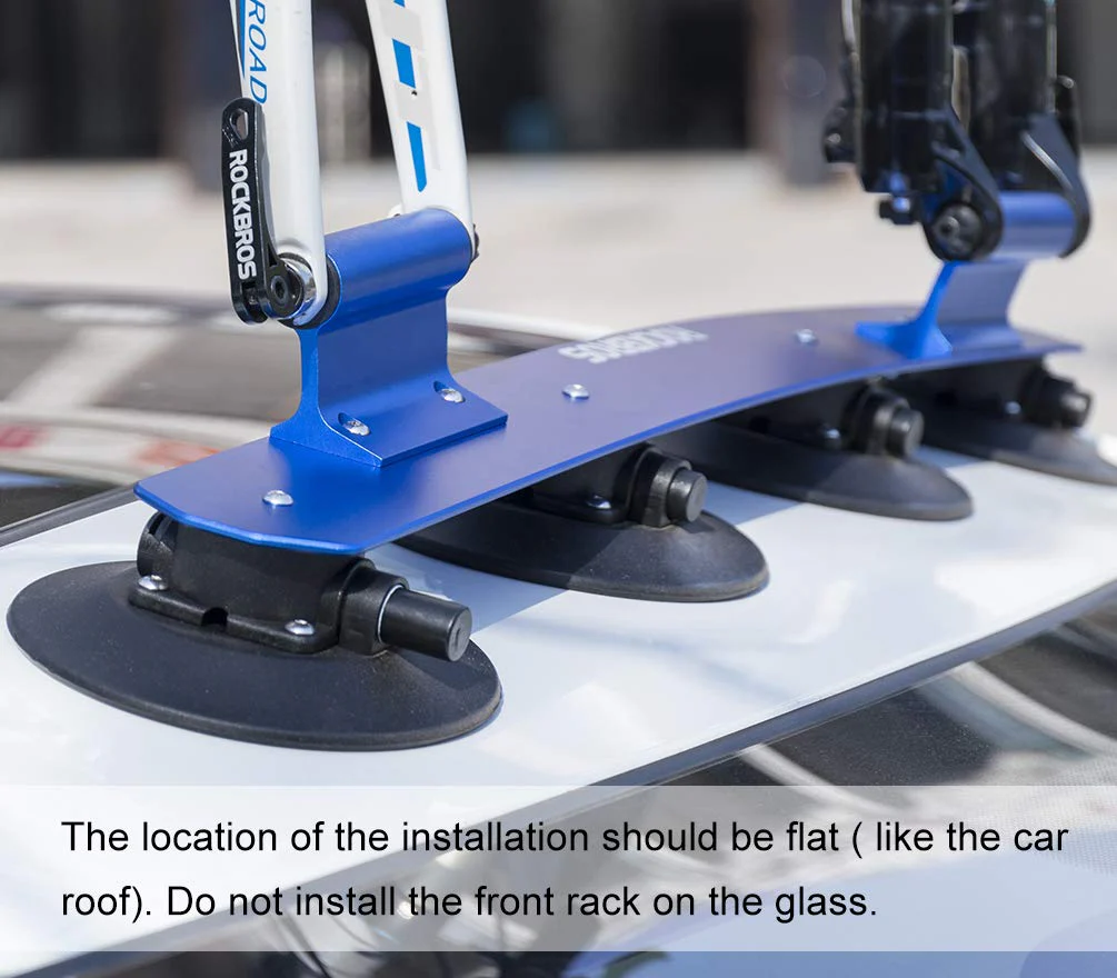 ROCKBROS Suction Cup Bike Rack for Car Roof Quick Release Sucker Mount - Image 46