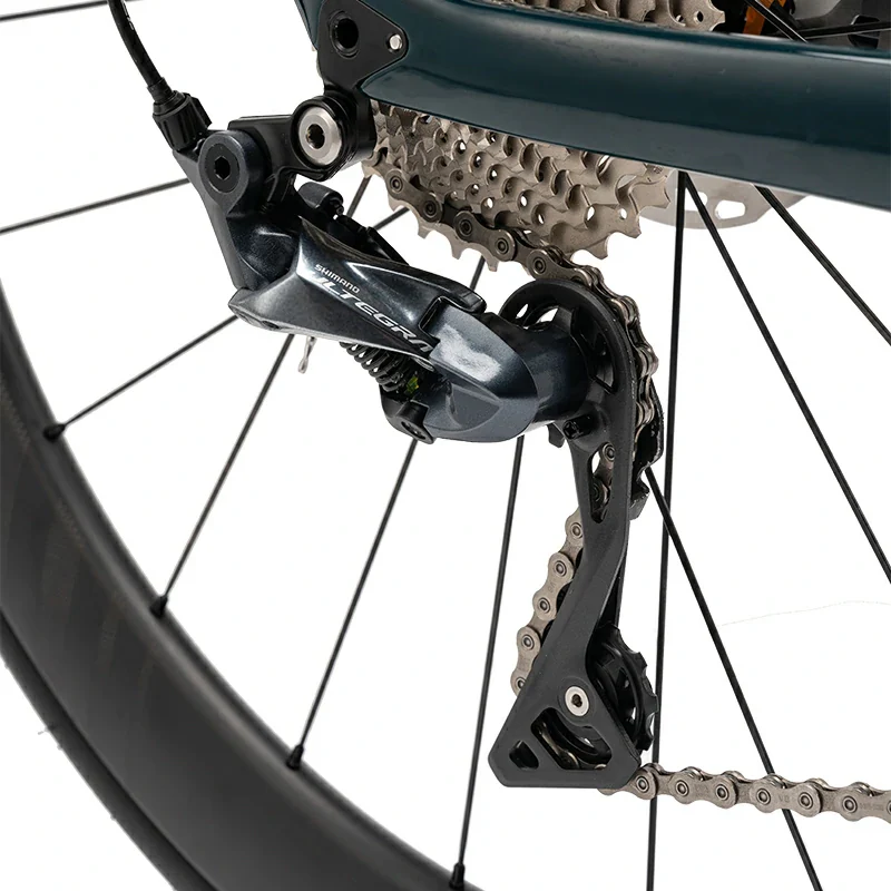 PGZ - Carbon Fiber Road Bike – Blue/Green - Image 4