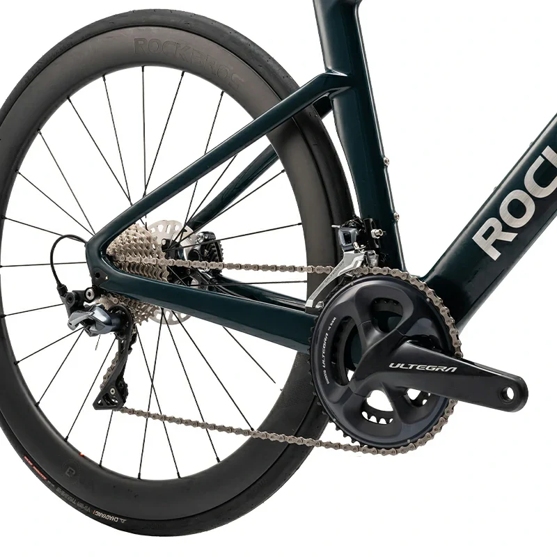 PGZ - Carbon Fiber Road Bike – Blue/Green - Image 6