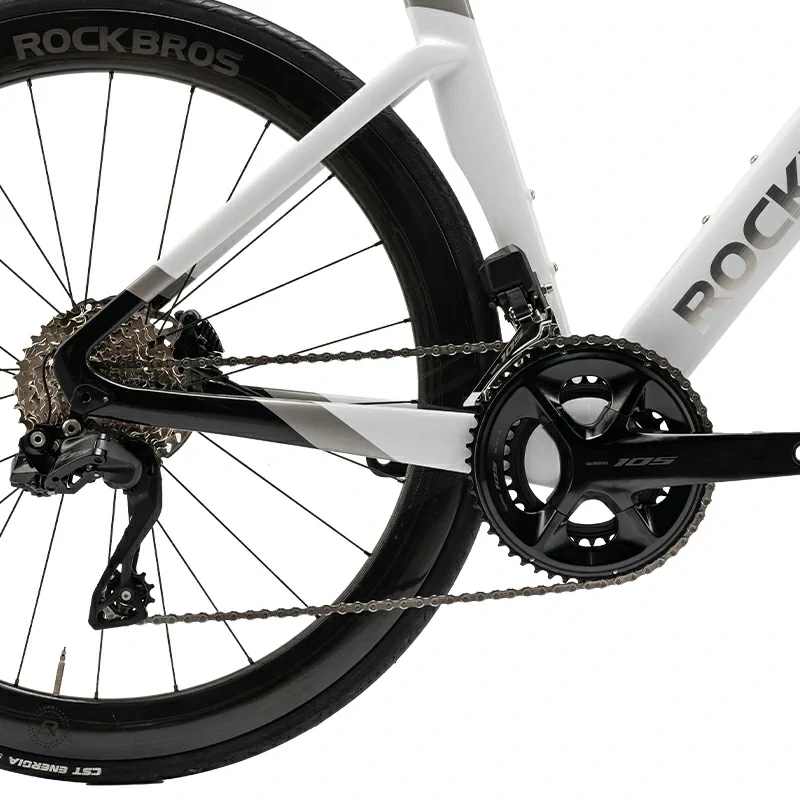 PGZ - Carbon Fiber Road Bike – Black and White - Image 9