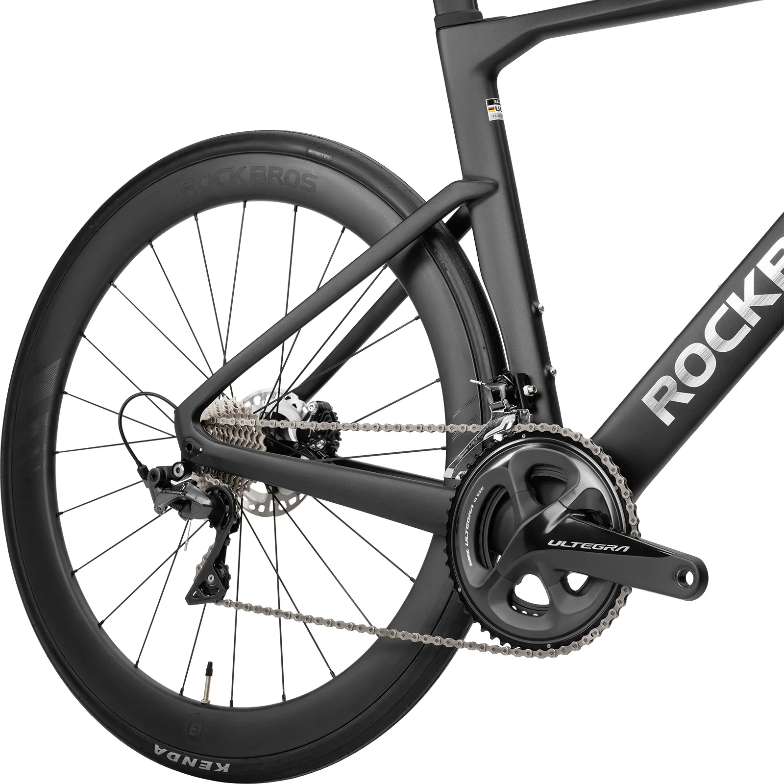 PGZ - Carbon Fiber Road Bike – Black/White - Image 5