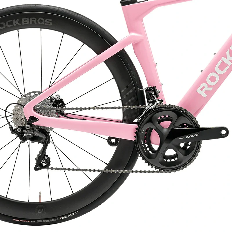 PGZ - Carbon Fiber Road Bike – Pink - Image 5