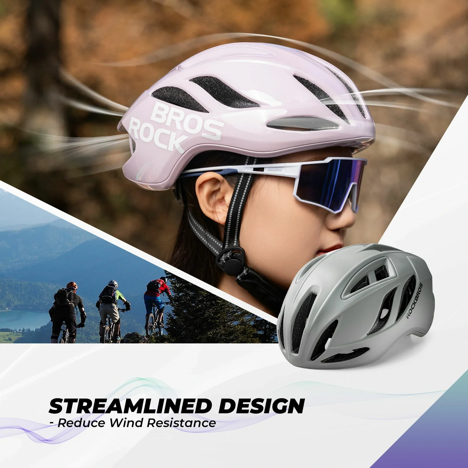 ROCKBROS Ultra-Light Bike Helmet Maximum Protection Ultimate Comfort - Image 32