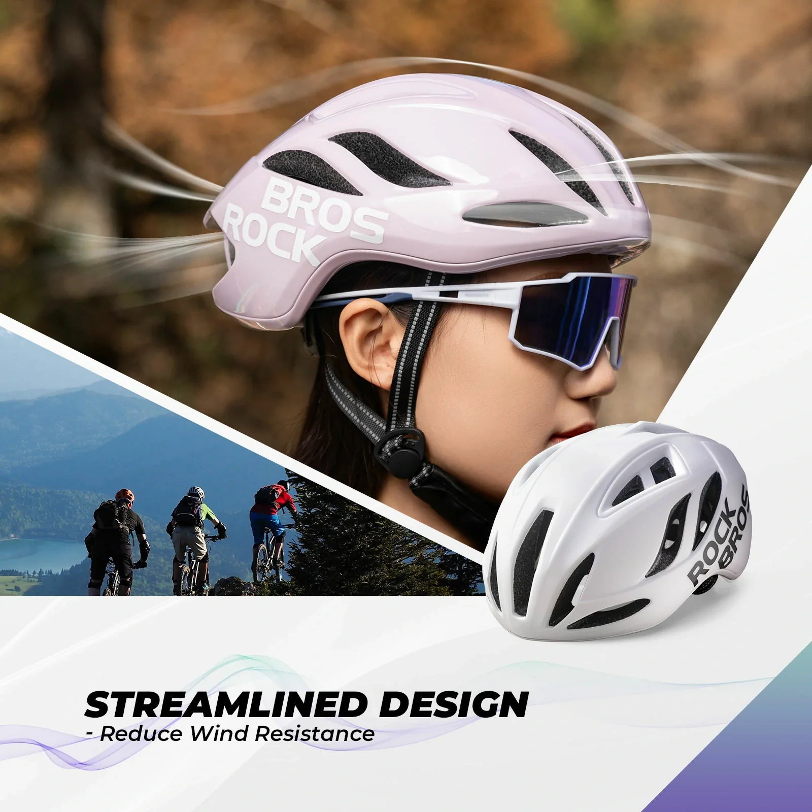 ROCKBROS Ultra-Light Bike Helmet Maximum Protection Ultimate Comfort - Image 40