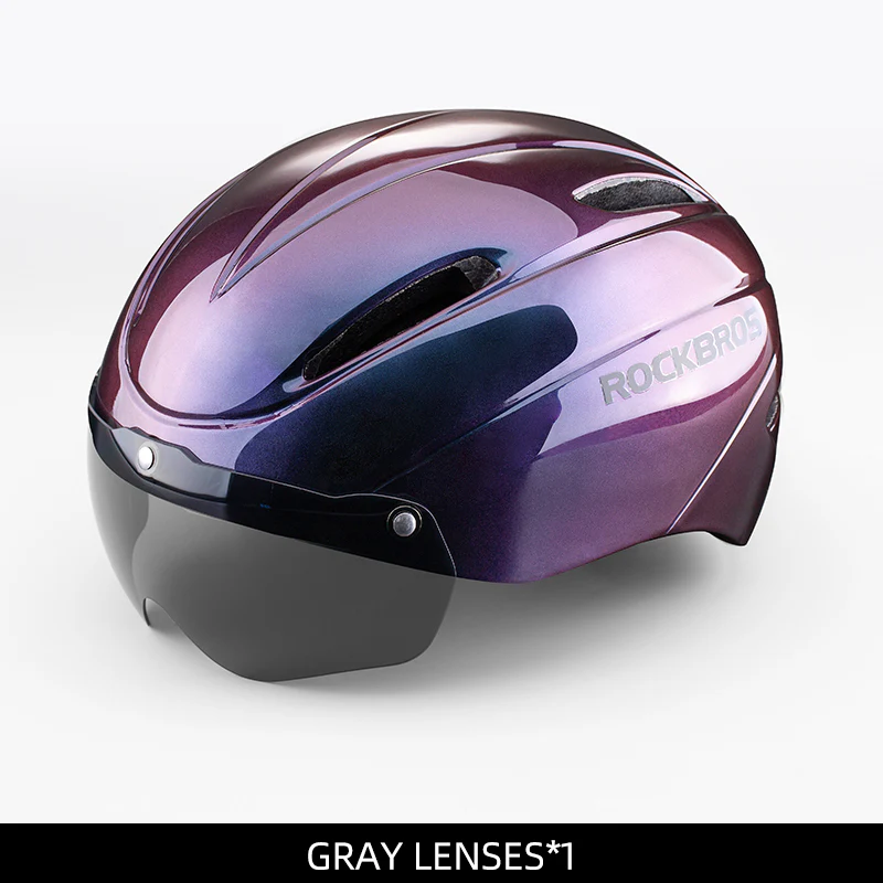 ROCKBROS Ultralight Magnetic Goggles Cycling Helmet - Image 14