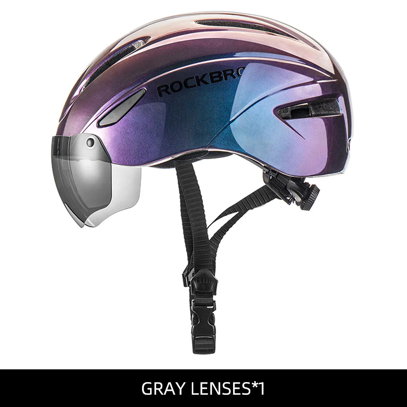 ROCKBROS Ultralight Magnetic Goggles Cycling Helmet - Image 15