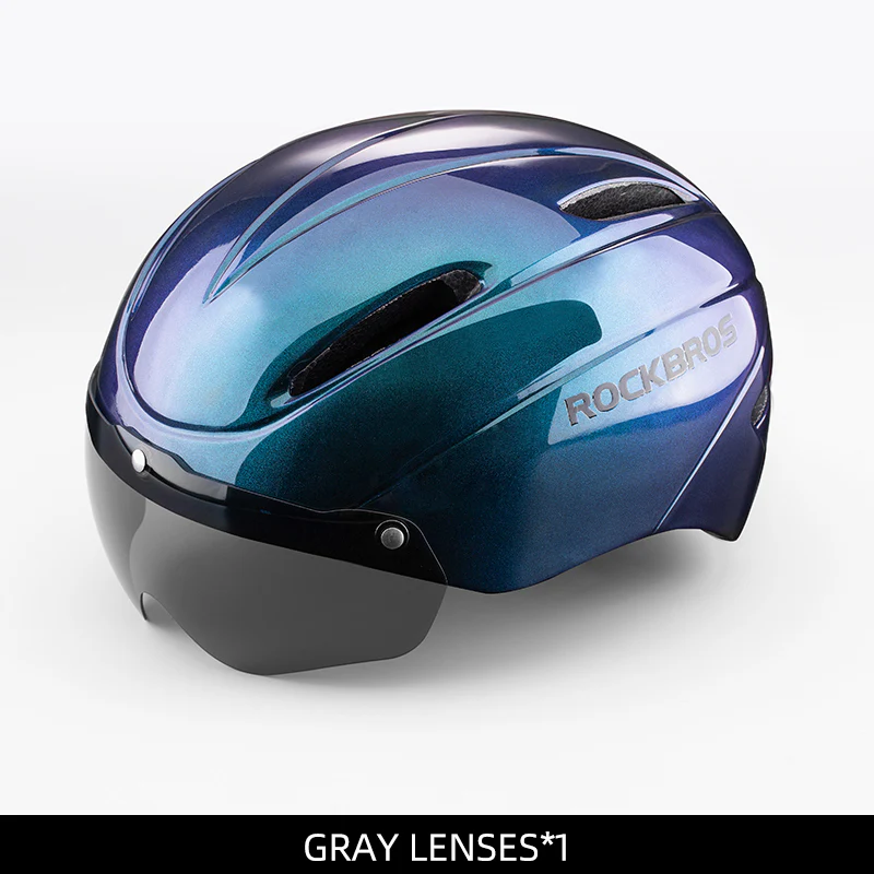ROCKBROS Ultralight Magnetic Goggles Cycling Helmet - Image 7