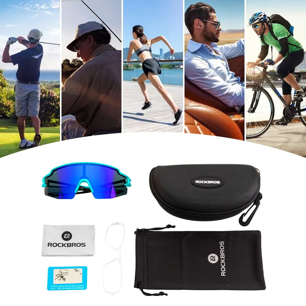 ROCKBROS-Ultralight Polarised Sports Sunglasses 22g - Image 14