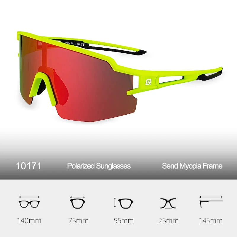 ROCKBROS-Ultralight Polarised Sports Sunglasses 22g - Image 20