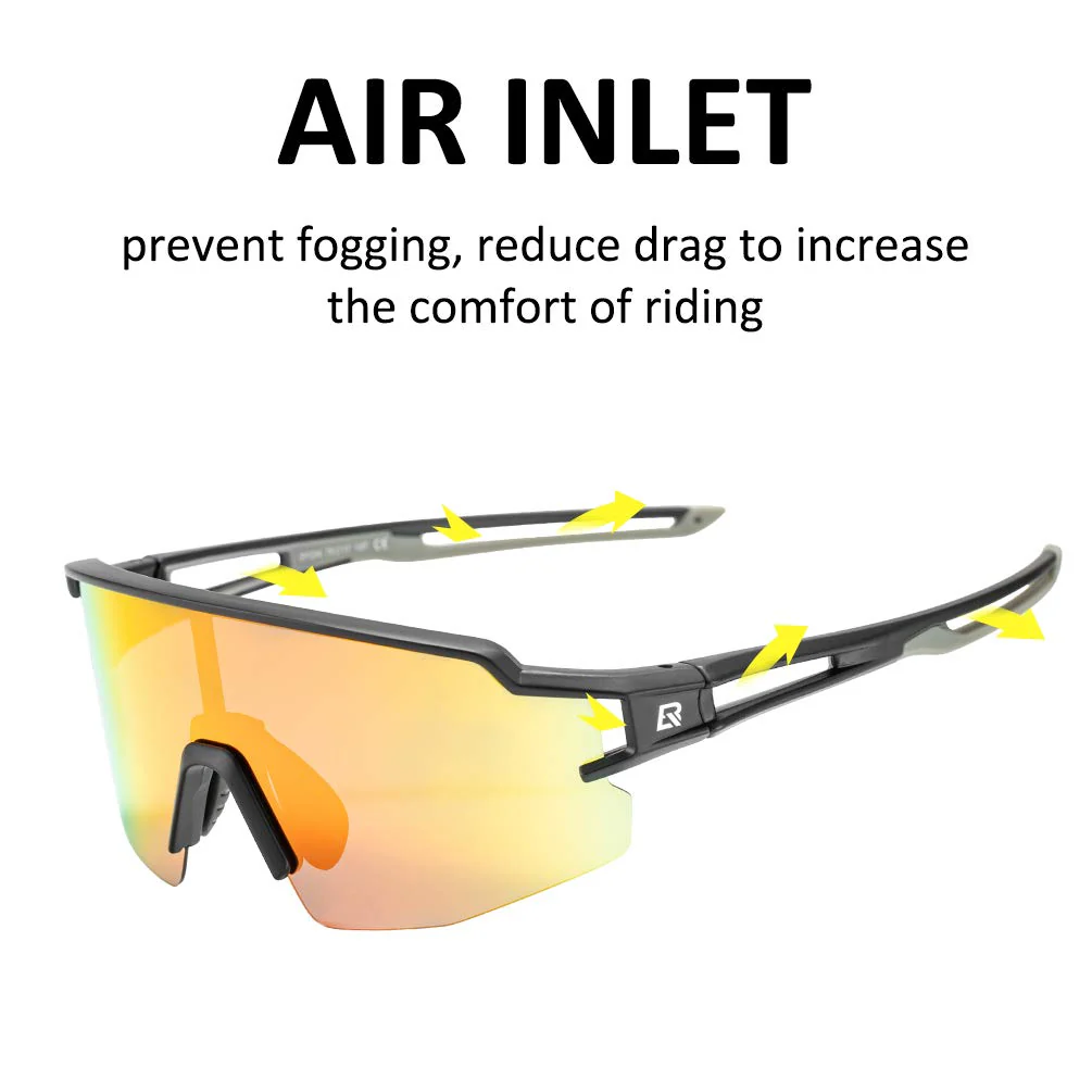 ROCKBROS-Ultralight Polarised Sports Sunglasses 22g - Image 24