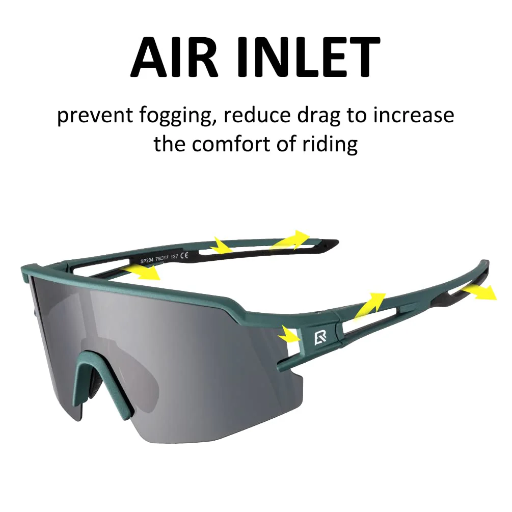 ROCKBROS-Ultralight Polarised Sports Sunglasses 22g - Image 4