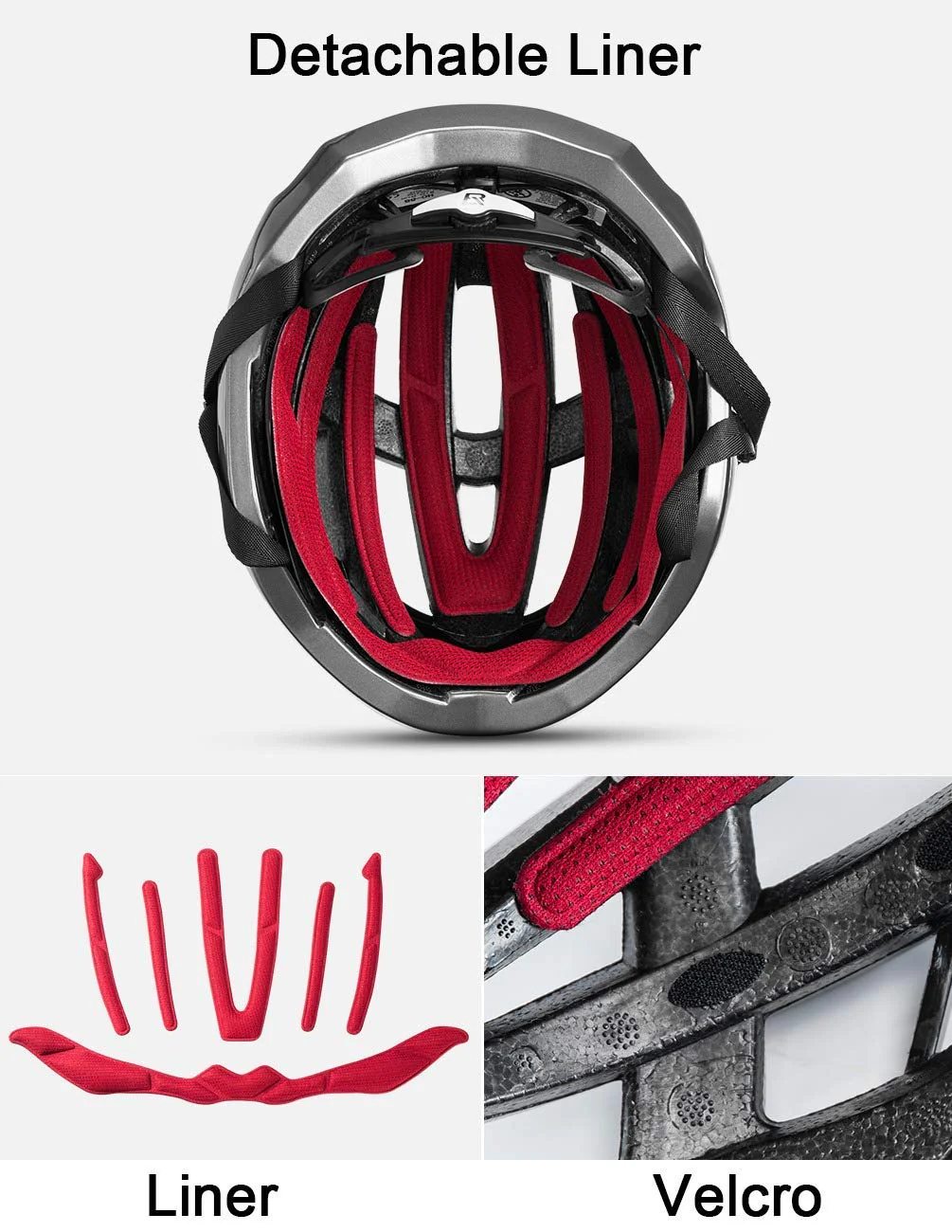 ROCKBROS Unisex Road Bike Helmet for Adults - Integrated Design for MTB and Road - Image 11