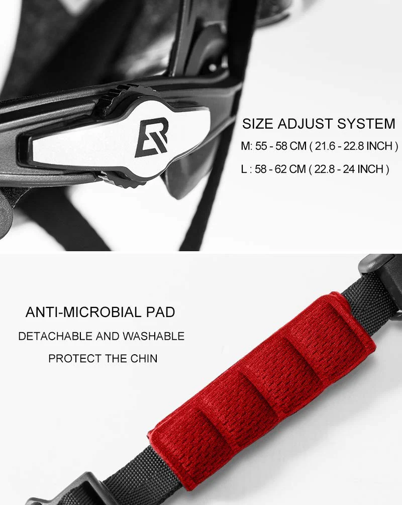 ROCKBROS Unisex Road Bike Helmet for Adults - Integrated Design for MTB and Road - Image 8