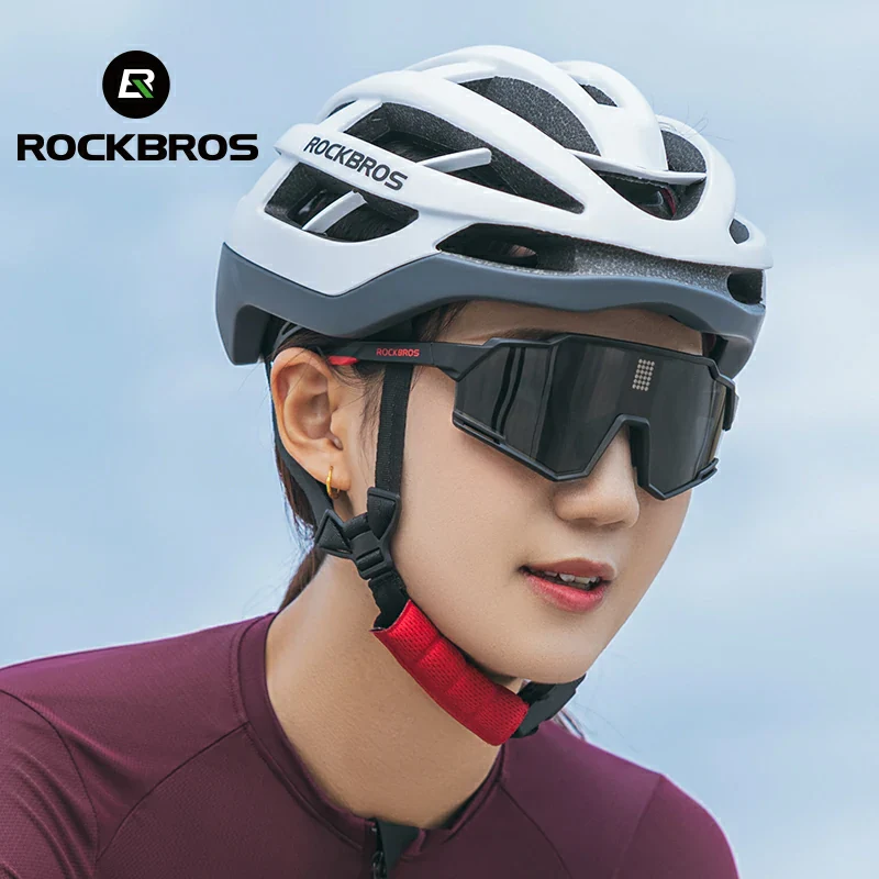 ROCKBROS UV400 Cycling Sunglasses Electronic Photochromic Color Changing - Image 9