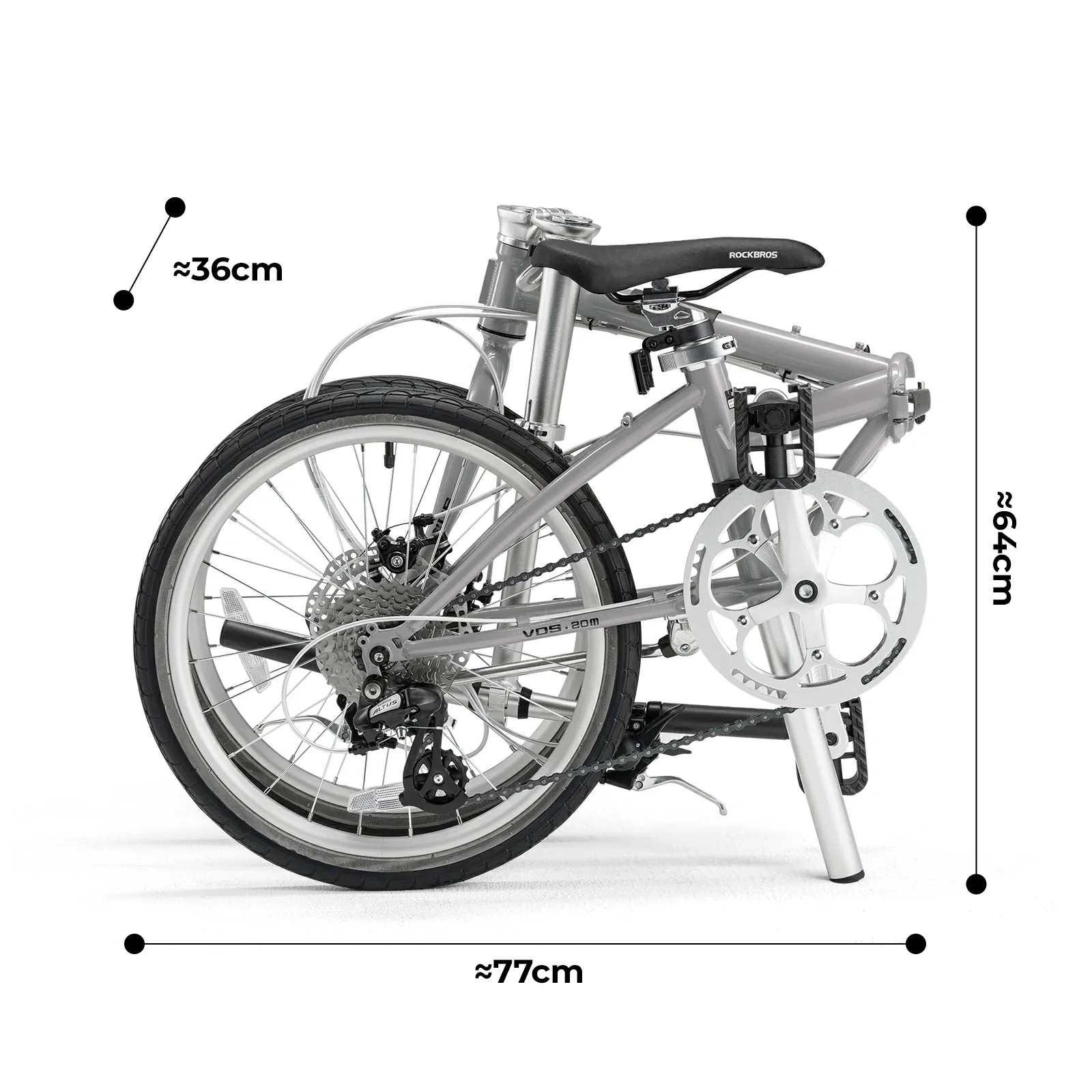 VDS 20-Inch Folding Bike - Image 21