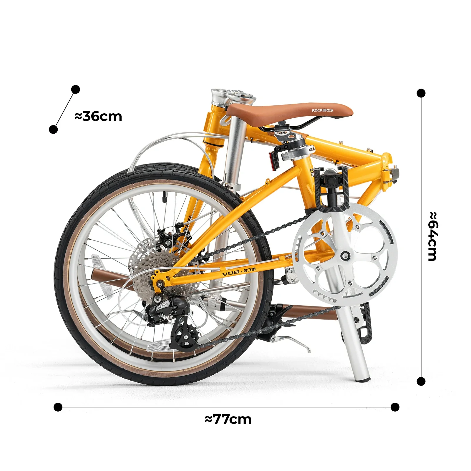 VDS 20-Inch Folding Bike - Image 3