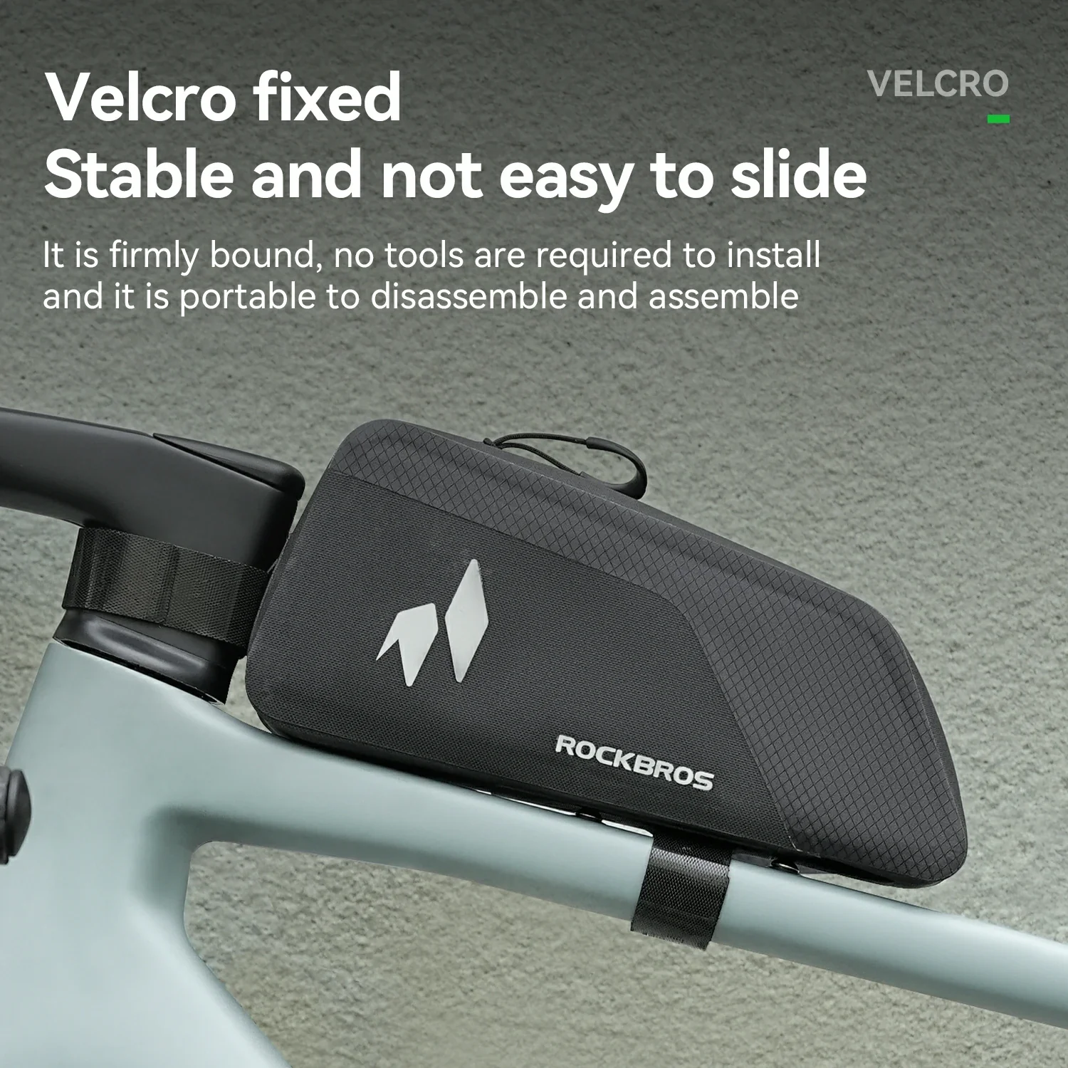 RideMate 100% Waterproof Top Tube Bag 1L - Image 7